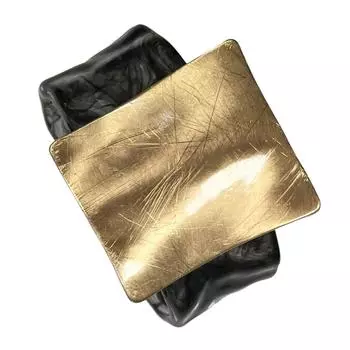 Современный модный геометрический металлический браслет, регулируемый размер, квадратный сплав, женский браслет-аксессуар для повседневной носки и мероприятий 1