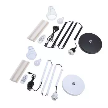 Современный напольный светильник, многоцелевой, стильный, минималистский, тканевый, круглый, торшер для гостиной R Black