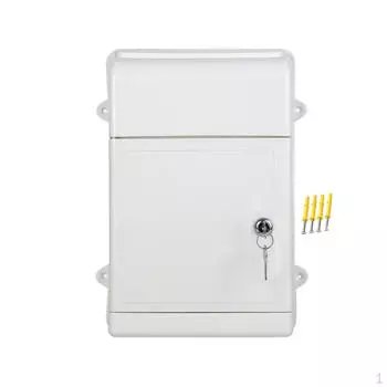 Современный настенный почтовый ящик для использования дома или в офисе зелёный