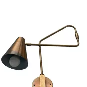 Современный настенный светильник Mid Century Modern Single Light Articulated Wall Sconce - элегантное освещение для кухни, прихожей, ванной комнаты