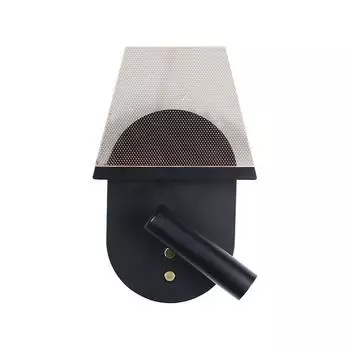 Современный настенный светильник с выключателем, домашний декор, прикроватный светодиодный точечный светильник, внутреннее освещение, гостиная, кабинет, проход чёрный