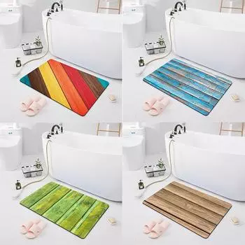 Современный нескользящий впитывающий коврик, украшение для двери спальни, коврик для кухни, коврик для ванной комнаты, коврик для душа 40x60cm