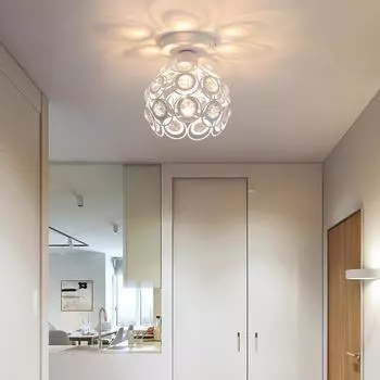 Современный потолочный светильник E27, скандинавский потолочный светильник, великолепный потолочный светильник для кухни, гостиной, столовой, коридора, балкона, прихожей