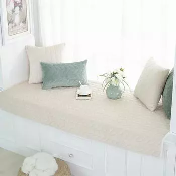 Современный простой бархатный плюшевый подоконник, коврик для эркера, нескользящий коврик-татами для спальни, коврик для стола Ziyang 70*150