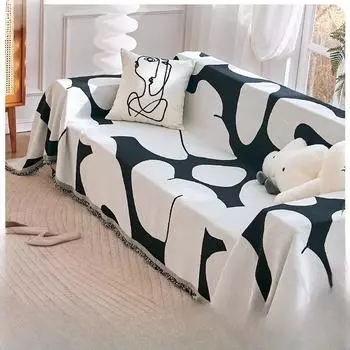 Современный простой чехол для дивана, полотенце, чехол для дивана, четыре сезона, универсальная подушка для дивана, универсальное одеяло для дивана с защитой от кошачьих лап 90*180cm