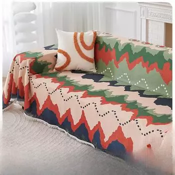 Современный простой чехол для дивана в стиле Ins, тканевый чехол для гостиной, пылезащитный чехол для дивана, универсальный чехол High Sense, универсальный чехол на четыре сезона 130*180