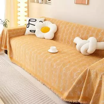 Современный простой четырехсезонный универсальный чехол для дивана из синели, ткань, не царапающая чехол для дивана 180*130cm