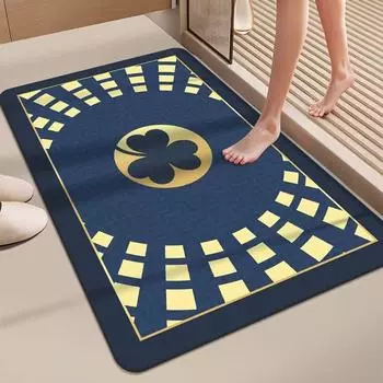 Современный Простой Домашний Спальня Гостиная Коммерческий Офис Простой Ветрозащитный Противоскользящий Ковер 40*60