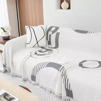 Современный простой Four Seasons универсальный диванный полотенце ретро все включено нескользящая подушка шенилл гостиная диванная подушка чехол ткань 180*130