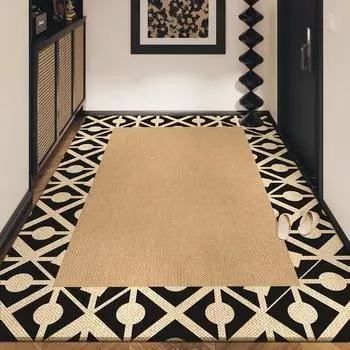 Современный простой ковер для двери дома, износостойкий коврик для пыли, нескользящий коврик для двери дома 50*80cm
