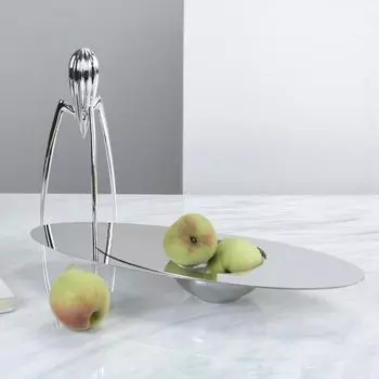 Современный простой серебряный осьминог инопланетянин соковыжималка украшения модель комнаты столовая кухня гостиная мягкие украшения