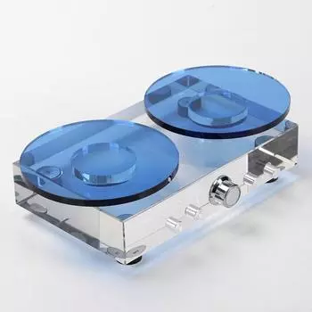 Современный Простой Свет Роскошный Кристалл Ретро Украшения Модель Комнаты Офиса Креативный CD Виниловый Проигрыватель Мягкие Украшения record player