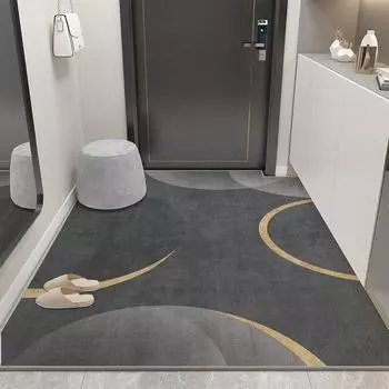 Современный простой входной коврик для пола, светлый, роскошный, гостиная, диван, журнальный столик, коврик для спальни, гардеробной, ковер 40x60cm