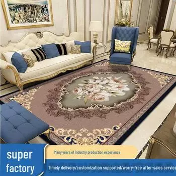 Современный роскошный напольный коврик в европейском стиле: Моющийся ковер для гостиной, спальни или под журнальным столиком больших размеров по индивидуальному заказу. 80x120 cm