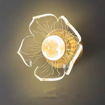 Современный роскошный настенный светильник, дизайнерский креативный фон, настенный светильник, модель комнаты, гостиничного номера, спальни, лампы 10W&Trichromatic light