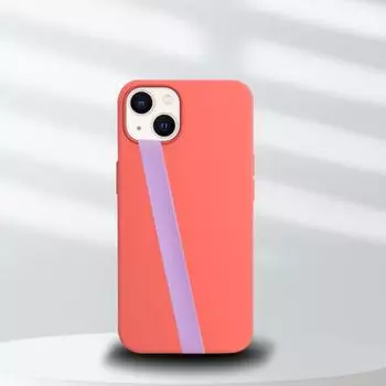 Современный силиконовый чехол-ремешок для мобильного телефона через плечо с браслетом, защищающим от падения, и эластичной веревкой