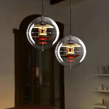 Современный скандинавский глобус, светодиодный подвесной светильник в виде планеты, датский акриловый подвесной светильник для гостиной, столовой, домашнего декора, подвесной светильник Cold White