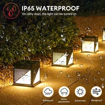 Современный солнечный газонный светильник, уличный IP65, водонепроницаемый ландшафтный светильник, садовый светильник, солнечная зарядка, дорожка, светильник для украшения