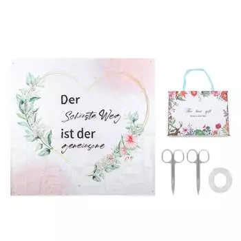 Современный стиль бохо Свадебный Сердцевидный вырез Свадебный Фон Сердце Любовь Ткань Помолвка Вечеринка De Without Gift Box