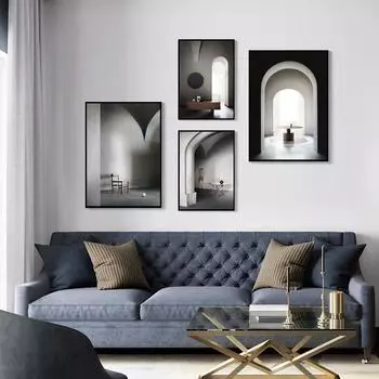 Современный стиль, космическое искусство, холст, картины и принты, пейзаж, настенные художественные постеры, натюрморты, фотографии для гостиной, домашний декор 21x30cm No Framed