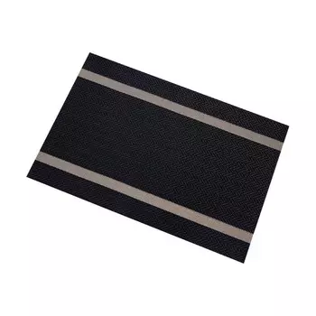 Современный стиль Полосатый ПВХ коврик для стола Подставки под тарелки Устойчивые к пятнам Подставки под чашки Изоляция Противоскользящие Водонепроницаемые коврики белый