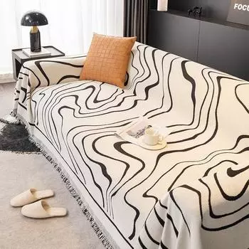 Современный стиль Simple Star Fantasy Диванное полотенце Синель Four Seasons Универсальный Гостиная Универсальный Чехол Чехол 180*130cm