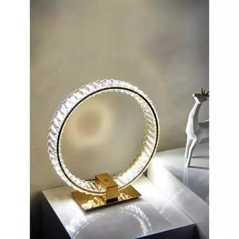 Современный свет роскошный хрустальный настольный светильник спальня прикроватные светильники креативный кабинет скандинавская гостиная торшер мебель светодиодный светильник