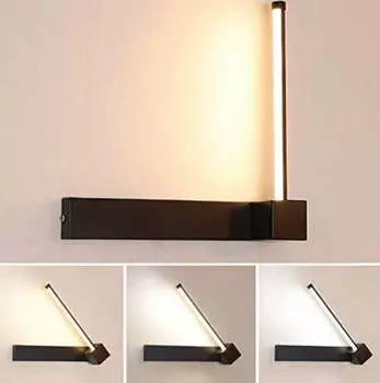 Современный светодиодный настенный светильник, 7 Вт, регулируемый на 330° металлический светодиодный внутренний настенный светильник, 3000–6000 К, для прихожей, бара, столовой, спальни