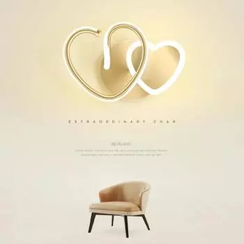 Современный светодиодный настенный светильник для спальни, гостиной, столовой, детской комнаты, прихожей, настенный светильник, внутреннее декоративн Warm White