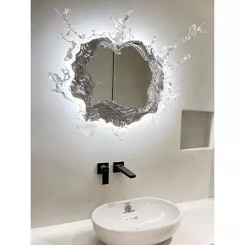 Современный светодиодный настенный светильник для ванной комнаты, спальни, домашнего декора, декора стены с эффектом брызг, прикроватного фона, зеркального светильника