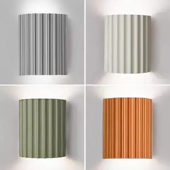 Современный светодиодный настенный светильник, минималистичный Macaron, бра из смолы, прихожая, проход, гостиные, спальни, прикроватный светильник для кабинета Without Bulb белый
