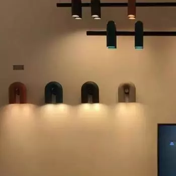 Современный светодиодный настенный светильник U-образной формы, художественные лампы для спальни, гостиной, коридора, ТВ-фона, домашнего интерьера, простого декора Warm white