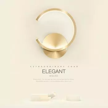 Современный светодиодный настенный светильник в скандинавском стиле, черный, белый, золотой, настенное освещение для гостиной, спальни, прохода, домашнего декора, светильники, внутренние настенные светильники Warm White