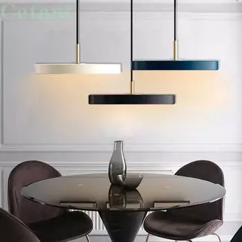 Современный светодиодный подвесной светильник 23/30 с дистанционным управлением, освещение для спальни, гостиной, столовой, бара, домашнего декора, освещение, лампы, люстра Warm white-No RC