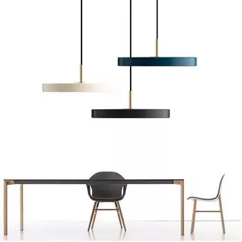 Современный светодиодный подвесной светильник 23-50 см, дисковые подвесные светильники для спальни, прохода, гостиной, кухни, кабинета, домашнего декора, светильника, блеска Warm white-No RC