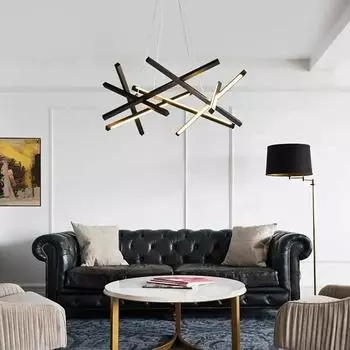 Современный светодиодный подвесной светильник для гостиной, столовой, спальни, кухни, люстры для внутреннего домашнего декора, светильника, люстры Warm white(no RC)