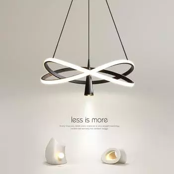 Современный светодиодный подвесной светильник люстра подвесной светильник для столовой гостиной спальни интерьер домашнего декора светильник люстра Warm White