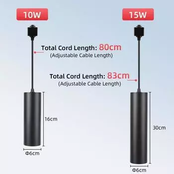 Современный светодиодный подвесной светильник на треке 90-260 В, потолочный обеденный стол, длинная трубка, подвесная лампа для гостиной, кухни, люстры, домашнего декора Warm white