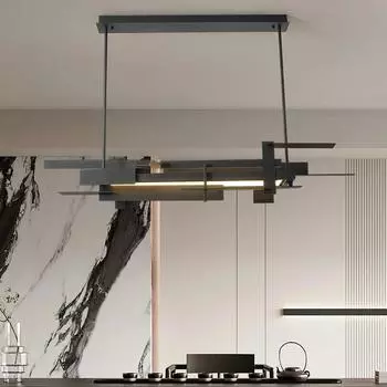 Современный светодиодный подвесной светильник в индустриальном стиле для ресторана, персонализированный светильник для гостиной, дизайнерский подвесной светильник для украшения бара white light