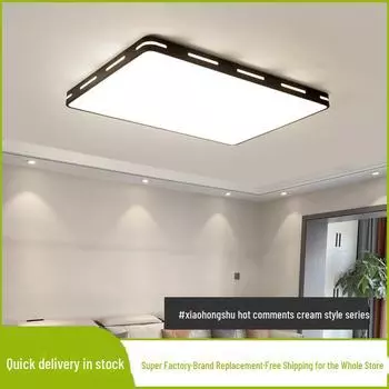 Современный светодиодный потолочный светильник для гостиной, столовой, спальни, кабинета или балкона с акриловым дизайном 300x300x50mm 25W Single Color белый