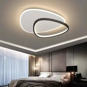Современный светодиодный потолочный светильник для спальни, гостиной, столовой, кабинета, балкона, люстра, светильник, внутреннее украшение дома Warm White