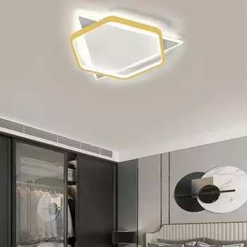 Современный светодиодный потолочный светильник для спальни, гостиной, коридора, балкона, люстра, внутреннее украшение дома, светильник, люстра Warm White