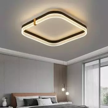 Современный светодиодный потолочный светильник, люстра для прохода, гостиная, столовая, спальня, кабинет, украшение для дома, внутреннее освещение, люстра Cold White(no RC)