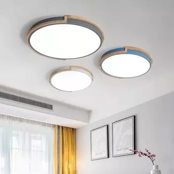 Современный светодиодный потолочный светильник Macaron Chandelier для спальни, гостиной, столовой, прохода, домашнего декора, внутреннее освещение, светильник Lustre Warm White(no RC)