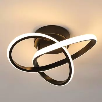 Современный светодиодный потолочный светильник с цветами мощностью 30 Вт для спальни, прихожей, кухни, ванной комнаты, теплый 3000 К