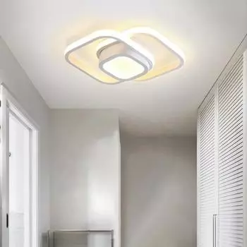 Современный светодиодный потолочный светильник, светодиодный потолочный светильник для гостиной, прохода, коридора, балкона, фойе, домашнего внутреннего декора