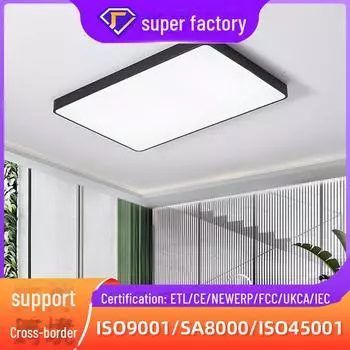 Современный светодиодный потолочный светильник в скандинавском стиле для гостиной, балкона, прохода или спальни 300*300mm 25W single white белый