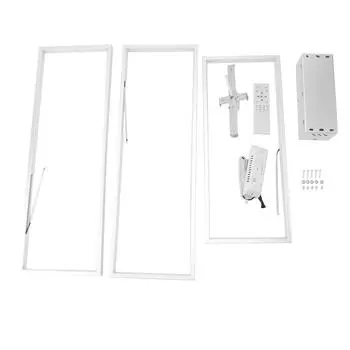 Современный светодиодный потолочный светильник в стиле минимализма, прямоугольный, с плавной регулировкой яркости, светодиодный, для скрытого монтажа на потолке белый