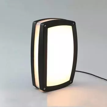 Современный уличный светодиодный потолочный светильник 12 Вт водонепроницаемый круглый влагостойкий поверхностный монтаж сад ванная комната крыльцо настенные светильники AC85-265V Sand black&12W&warm light&28X17X8CM