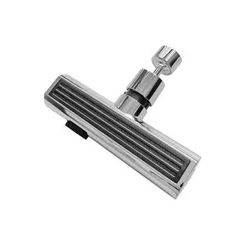 Современный водопадный кухонный кран Легко чистить Легко устанавливать 3 режима подачи воды Защита от брызг серебряный